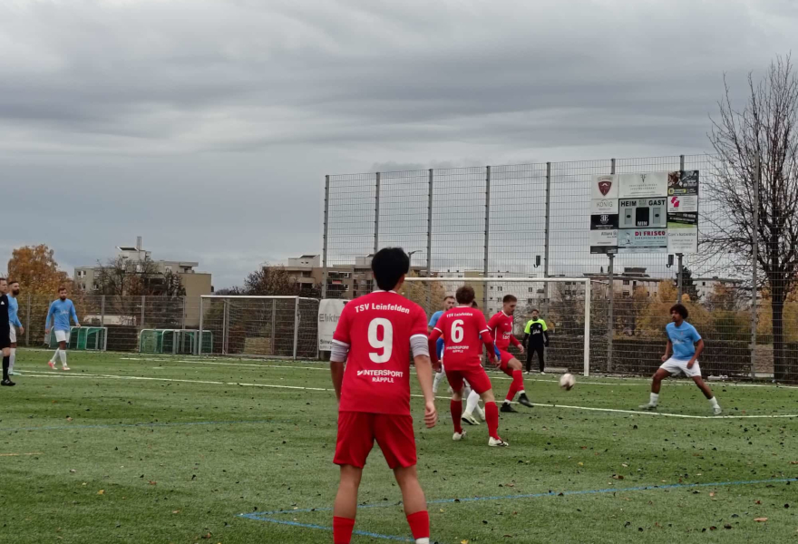 Herren: Calcio LE II – TSV Leinfelden I  0:5 (0:5)