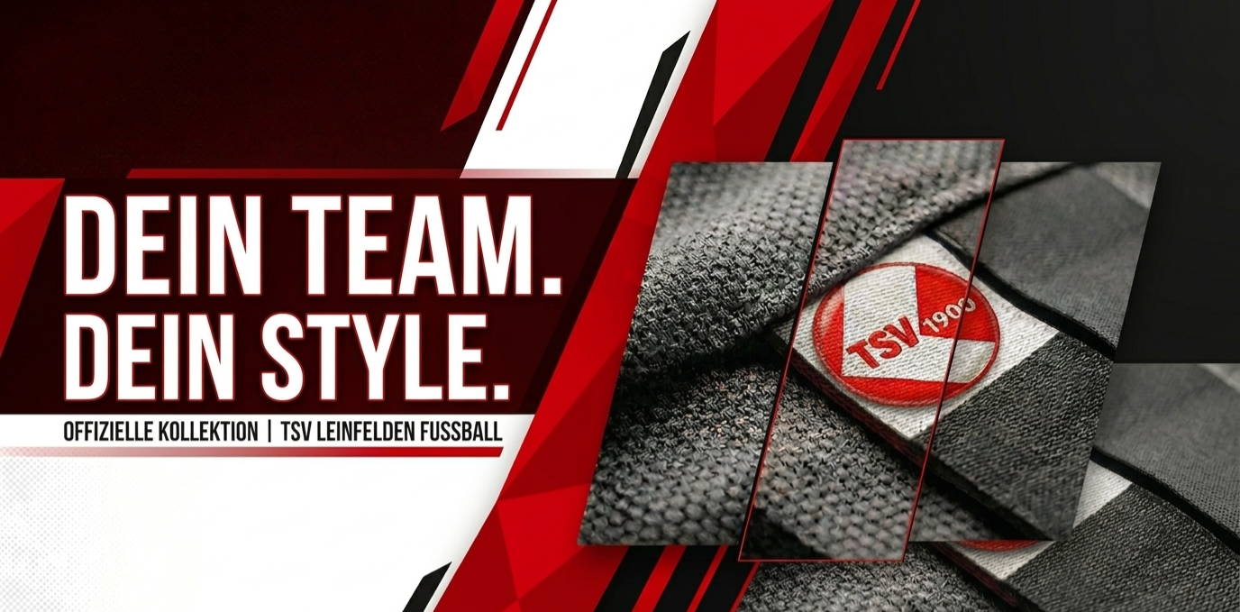 TSV Leinfelden Shop Banner - Dein Team Dein Style